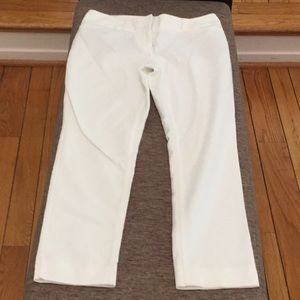 White House Black Market Straight Crop Size 2